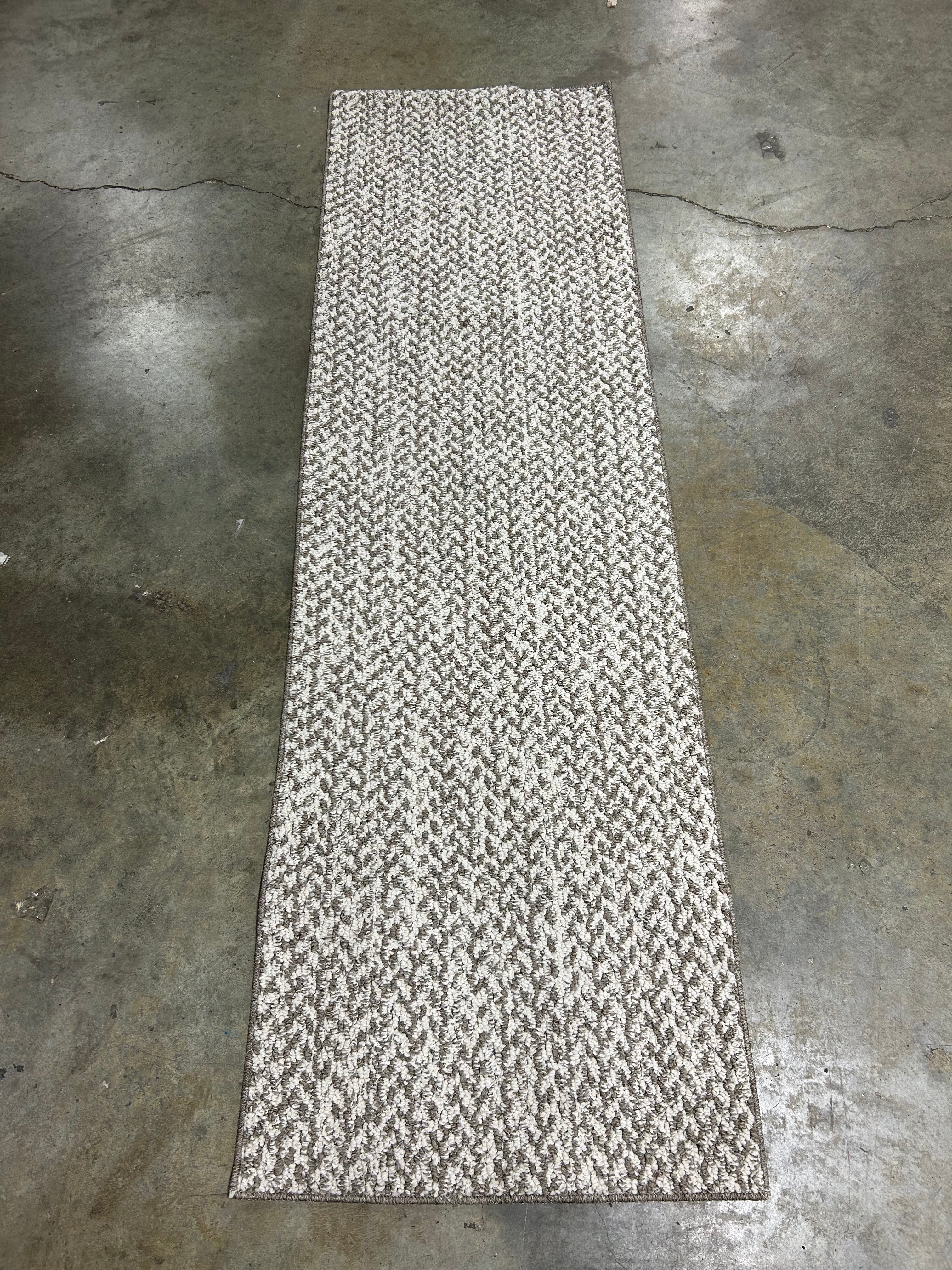 Washable Weave Herringbone Runner Rug Cream 2'x7' - Image 4