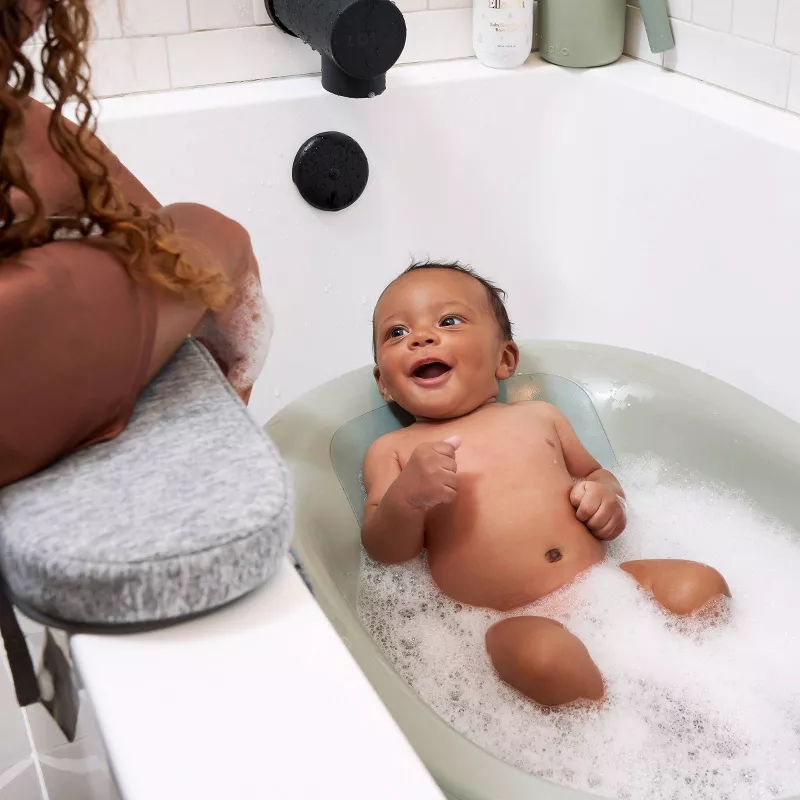 3-in-1 Bath Tub - Sage: Reclining Seat, Baby Bath - Image 5