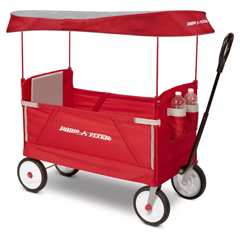3 in 1 EZ Fold Wagon - Red