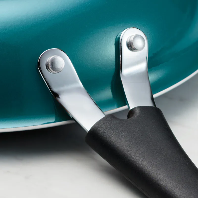 3 Pk Porcelain Enamel Fry Pan Set - Image 5