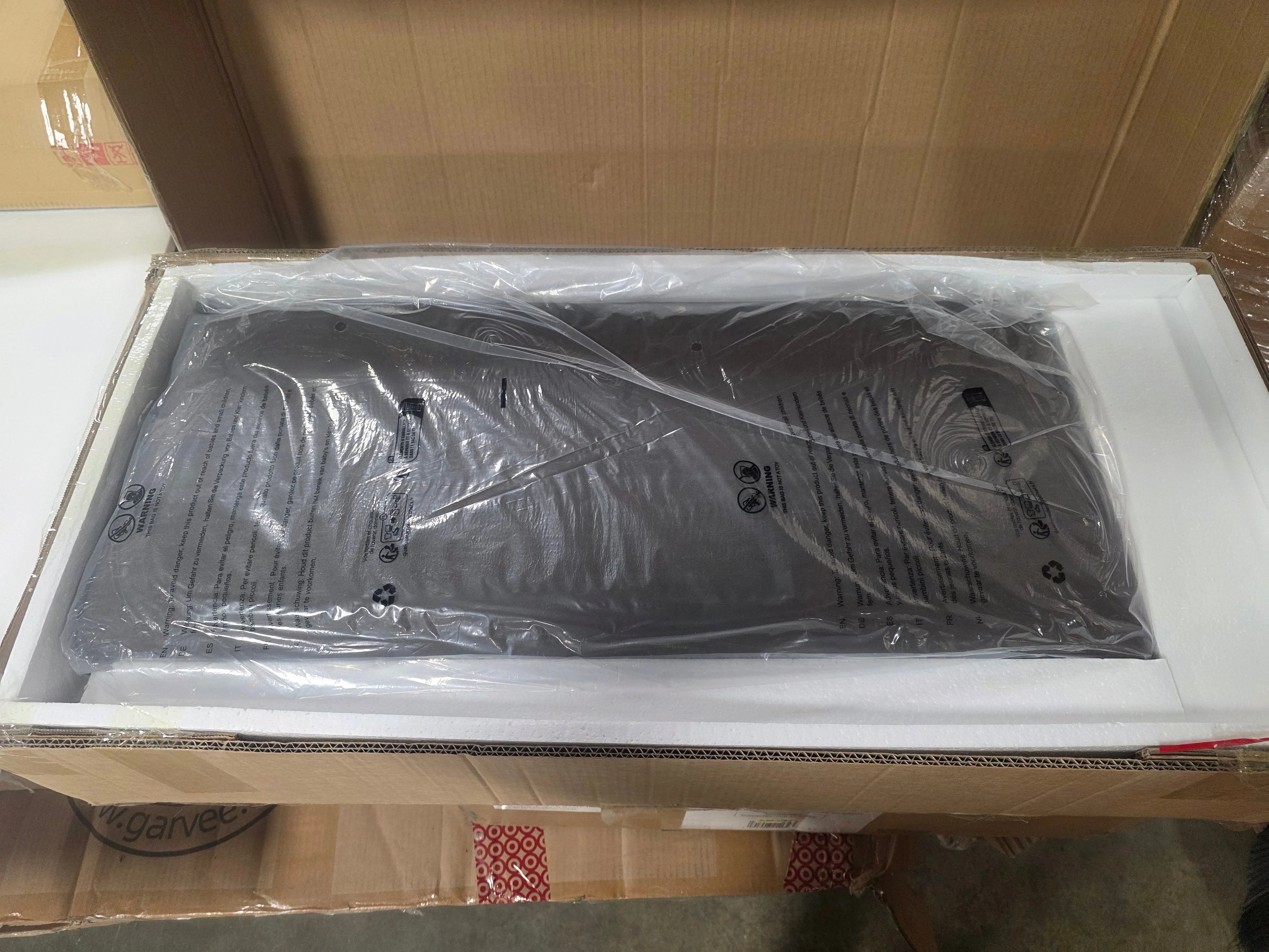 Shoe Bench with Faux Leather Cushioned Seat - Image 8