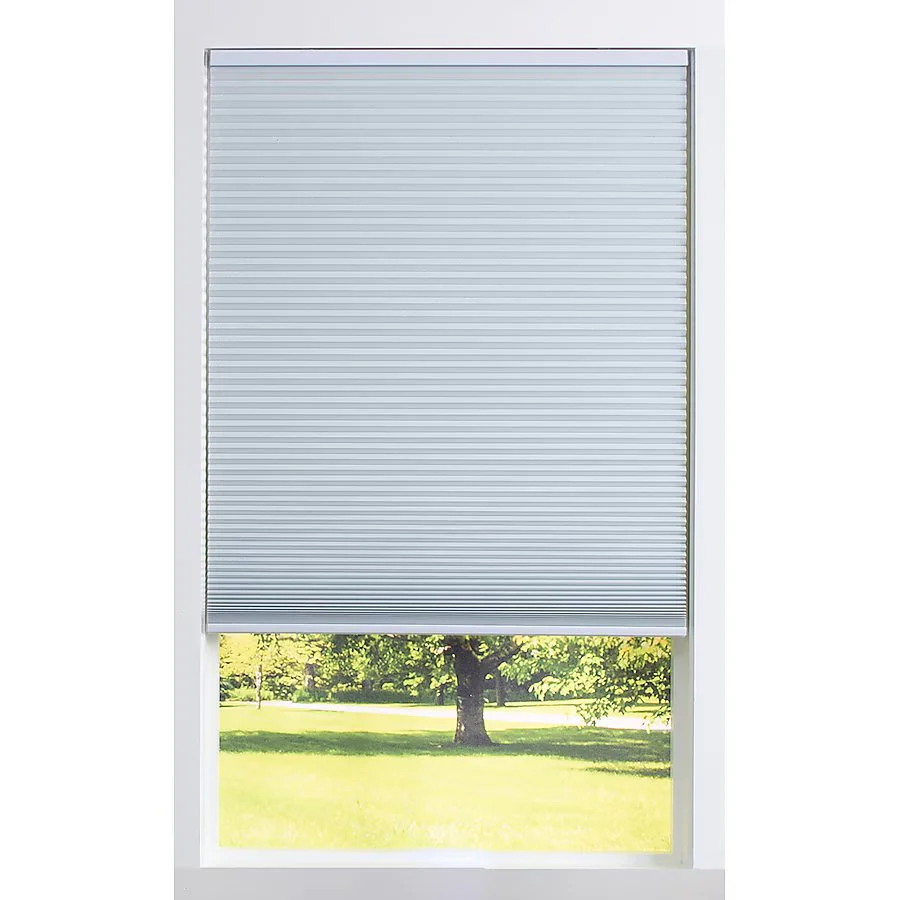White Blackout Cordless Cellular Shade