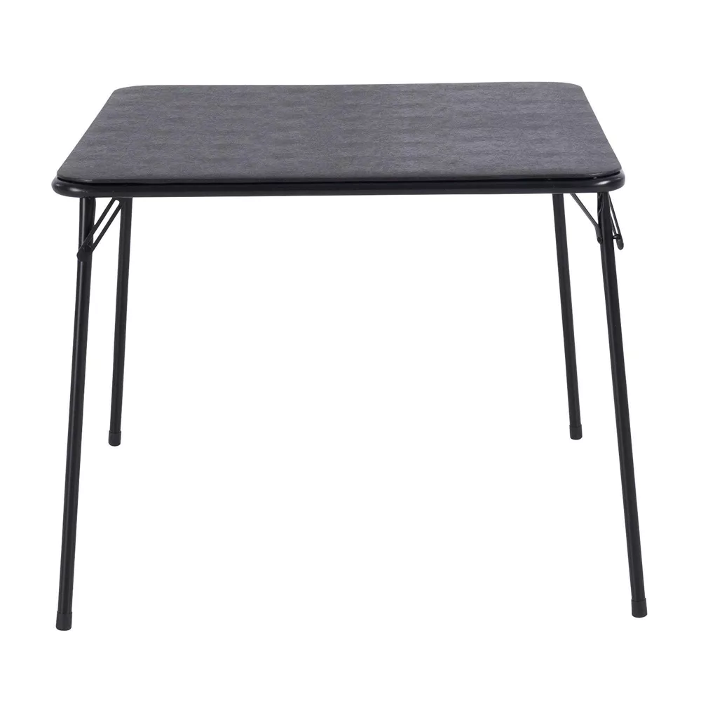 Folding Card Table Black