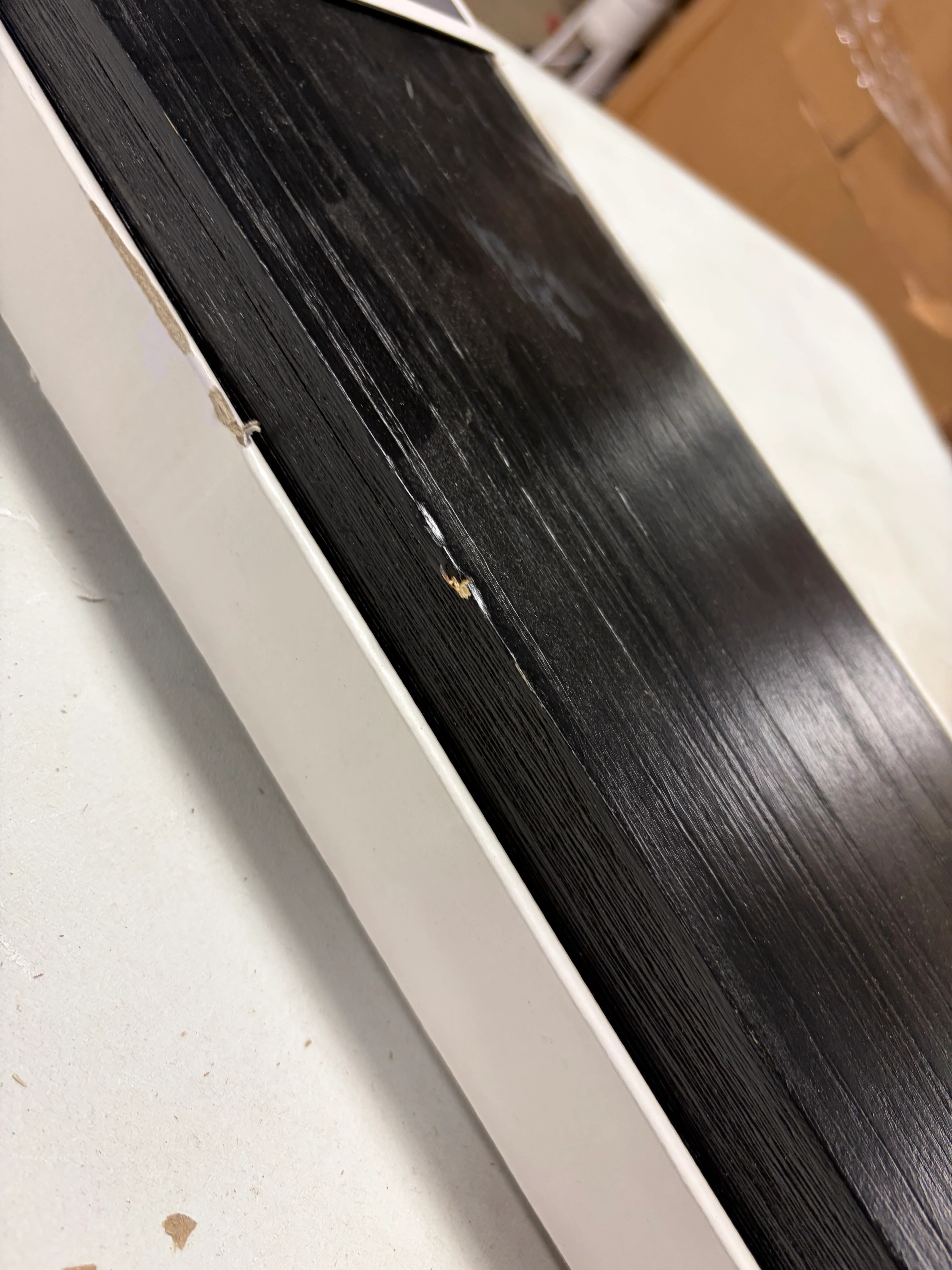 Floating Wood Shelf Black - Image 5