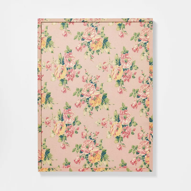 36"x27" Flower Fabric Pinboard SHOWROOM ITEM