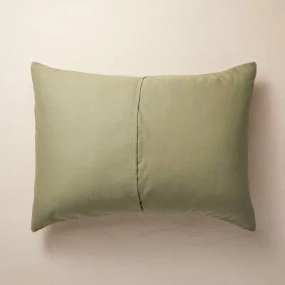 3pc Full/Queen Washed Loop Stripe Duvet Cover Bedding Set Sage Green - Image 5