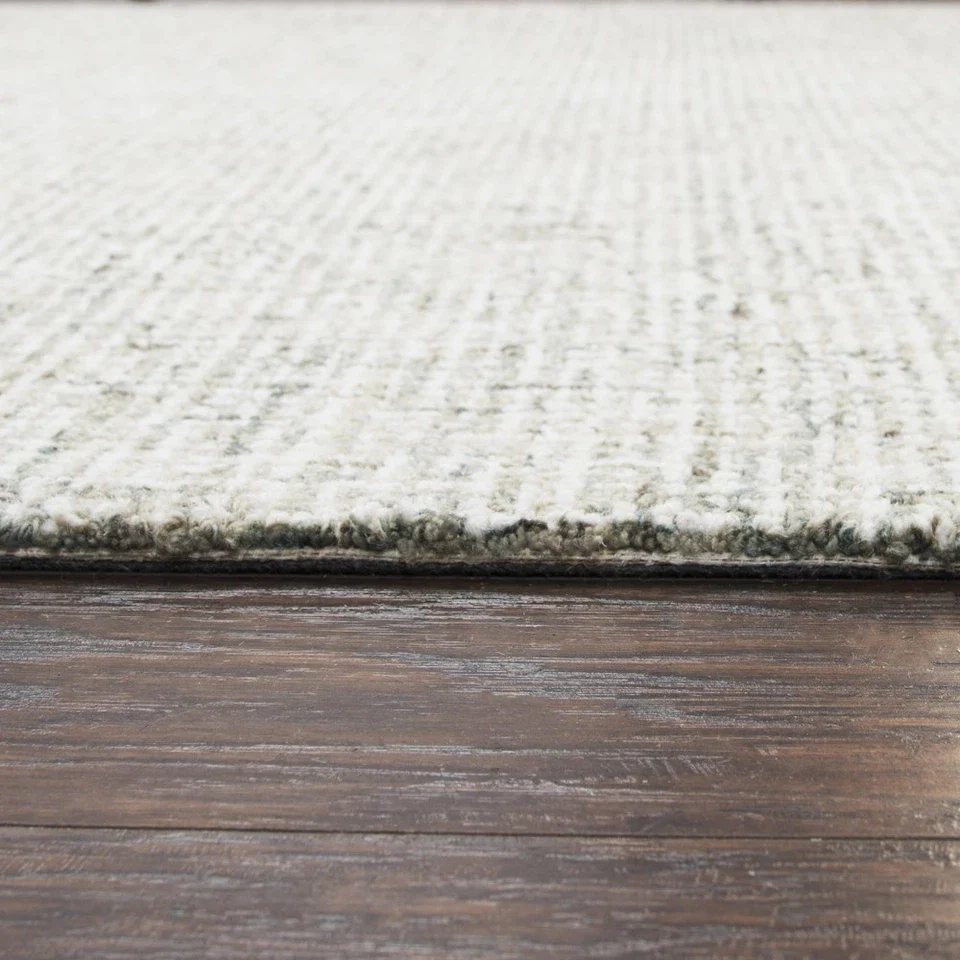 Rizzy Rugs Green Solid Distressed Faded Door Mat 3x5 - Image 3