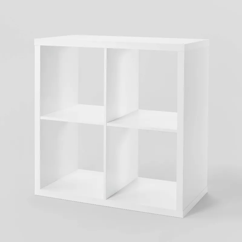 4 Cube Organizer White