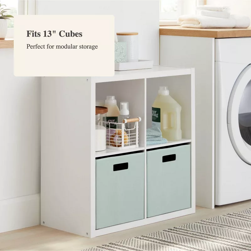 4 Cube Organizer White - Image 3