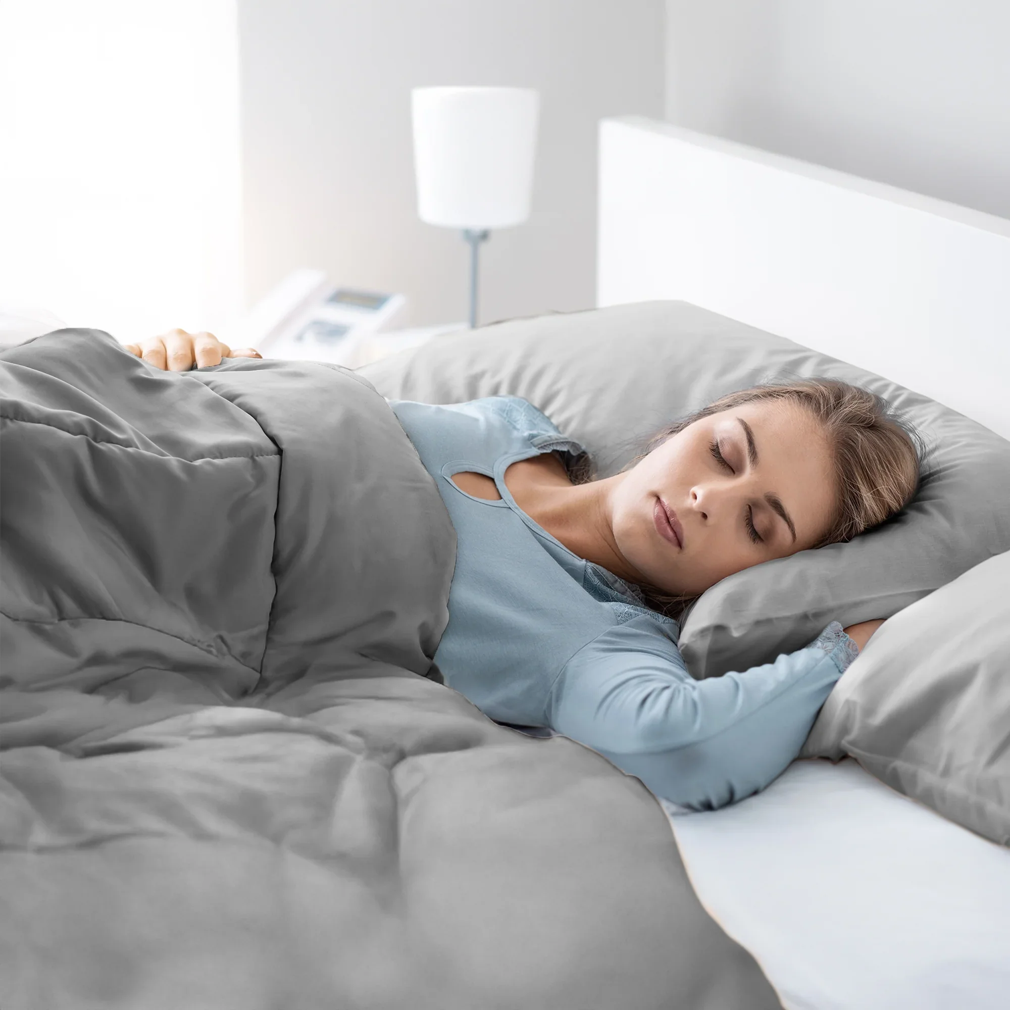 1-Piece Ultra-Soft All-Season Twin Comforter ONLY - Image 2