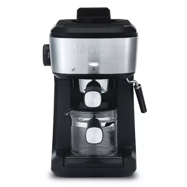 4-Shot Steam Espresso, Cappuccino, and Latte Maker with Frothing Wand Electric - Image 5