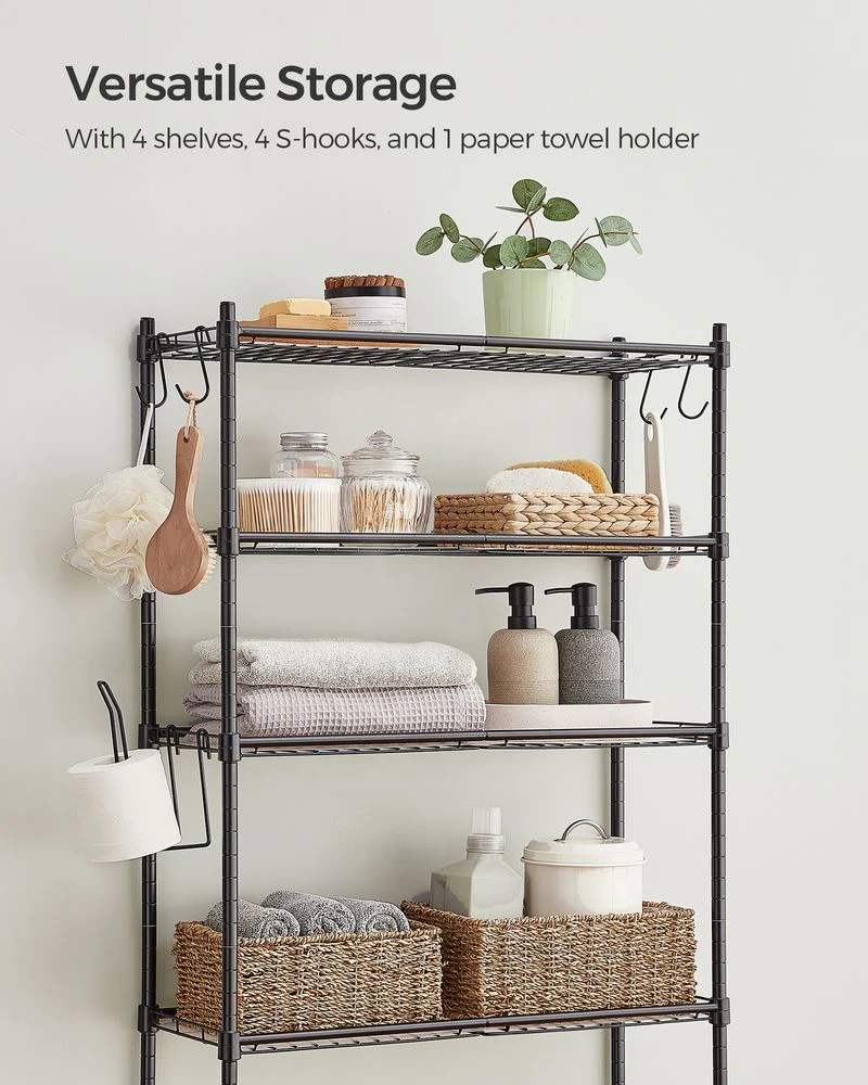 4 Tier Over The Toilet Storage - Image 2