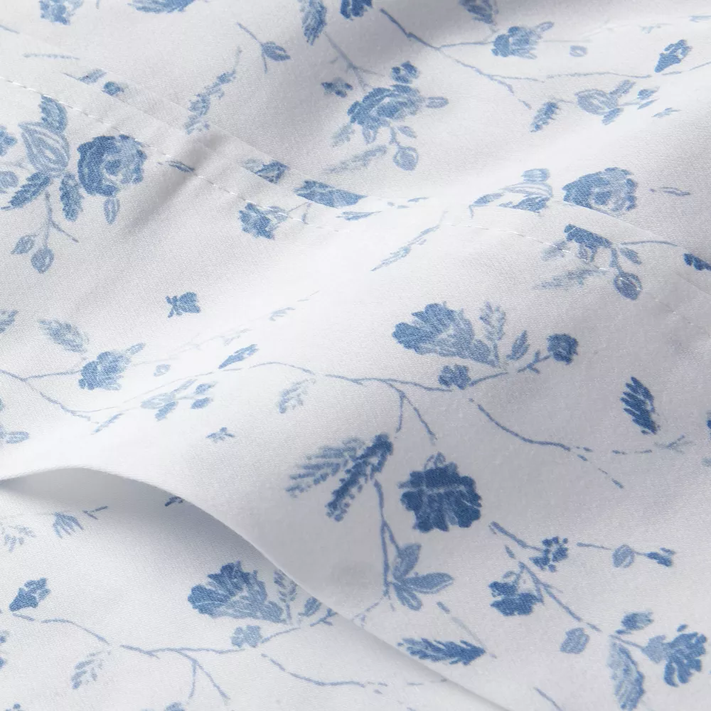 400 Thread Count Performance Printed Pillowcase Set of 2 - King - Image 3