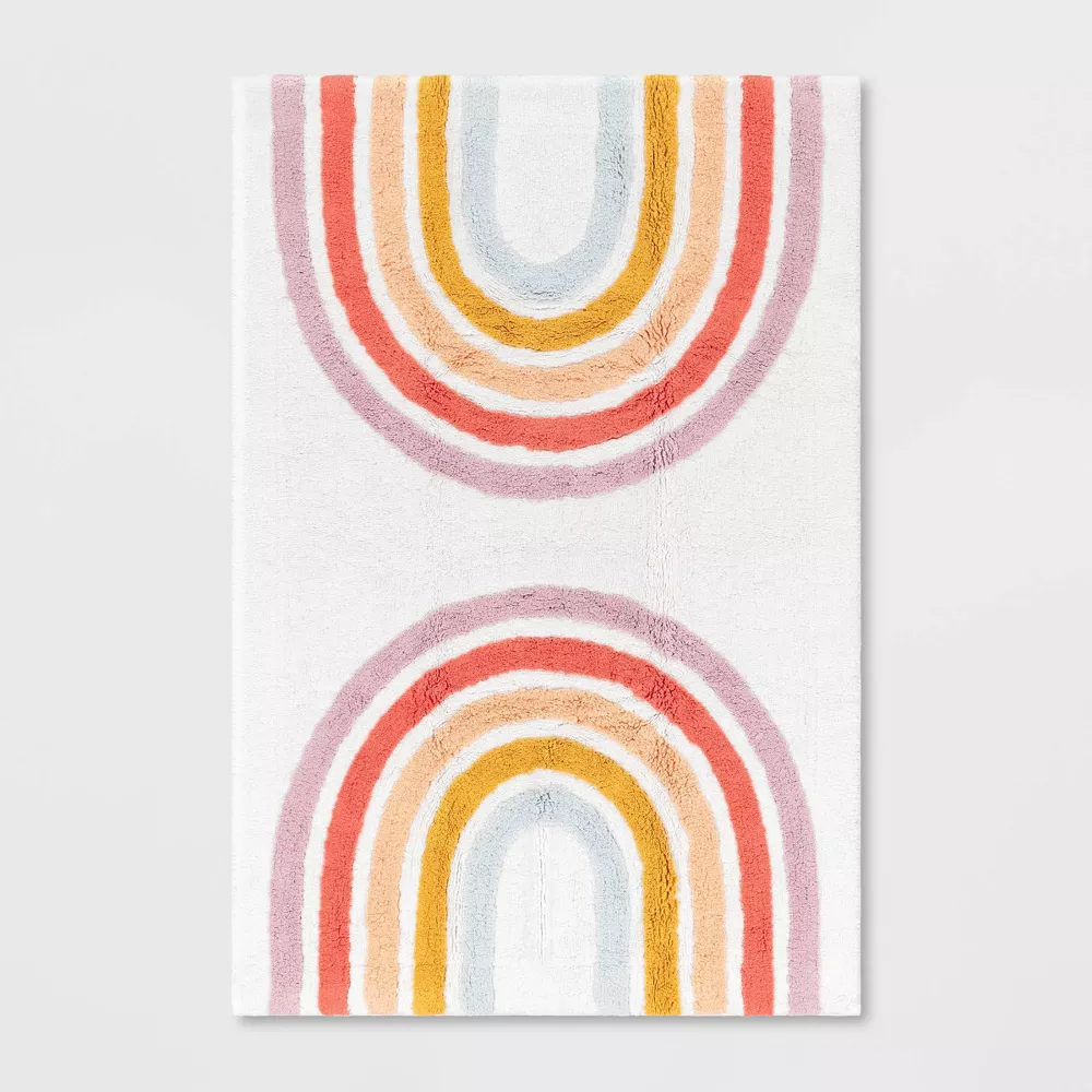 Rainbow Kids' Rug 4'x6'