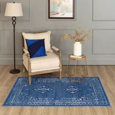 4'x6' Persian Woven Fashion Area Rug - Image 5