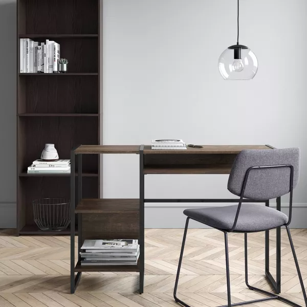 5 Shelf Bookcase Natural - Image 3
