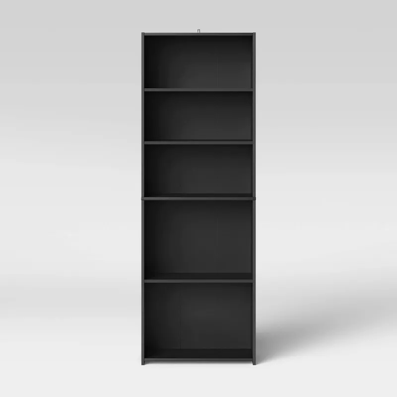 5 Shelf Bookcase Natural, final cut