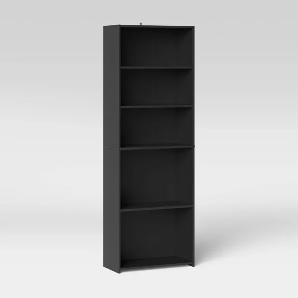 5 Shelf Bookcase Natural, final cut - Image 2