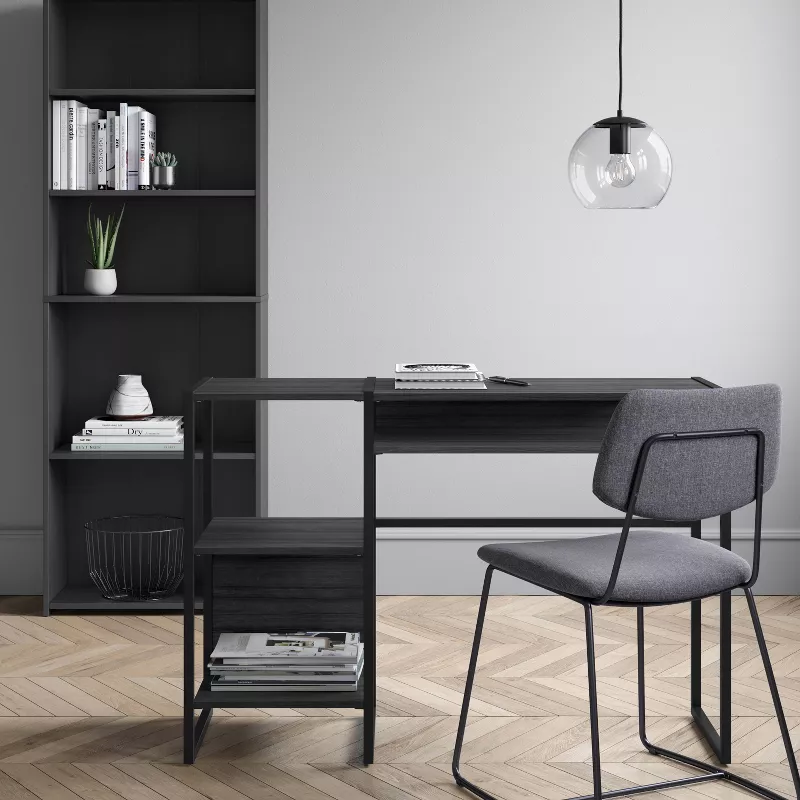 5 Shelf Bookcase Natural - Image 3