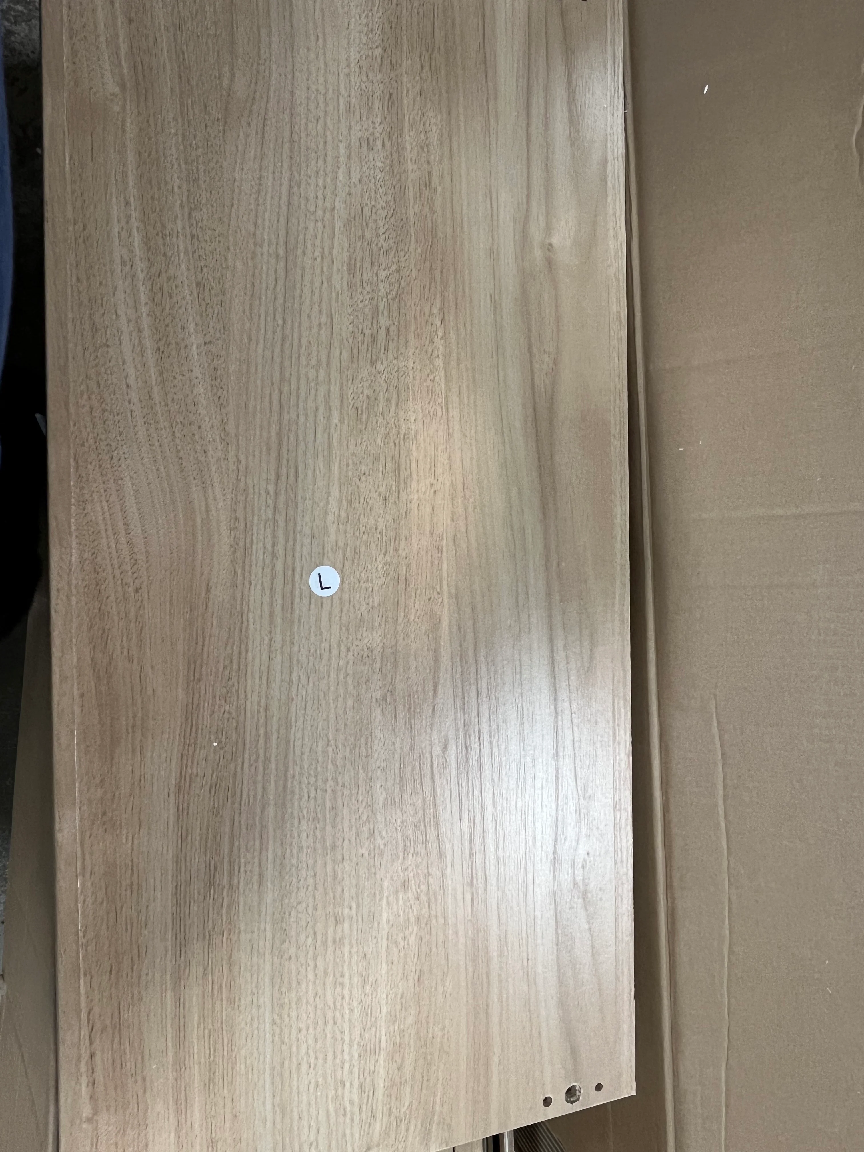 5 Shelf Bookcase Natural Wood, - Image 7