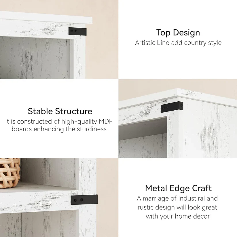 5 Tier Bookcase - Image 4