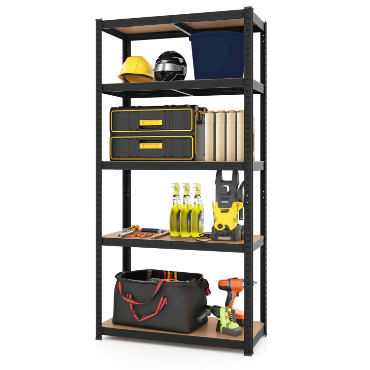 5-Tier Heavy Duty Metal Shelving Unit - Image 3