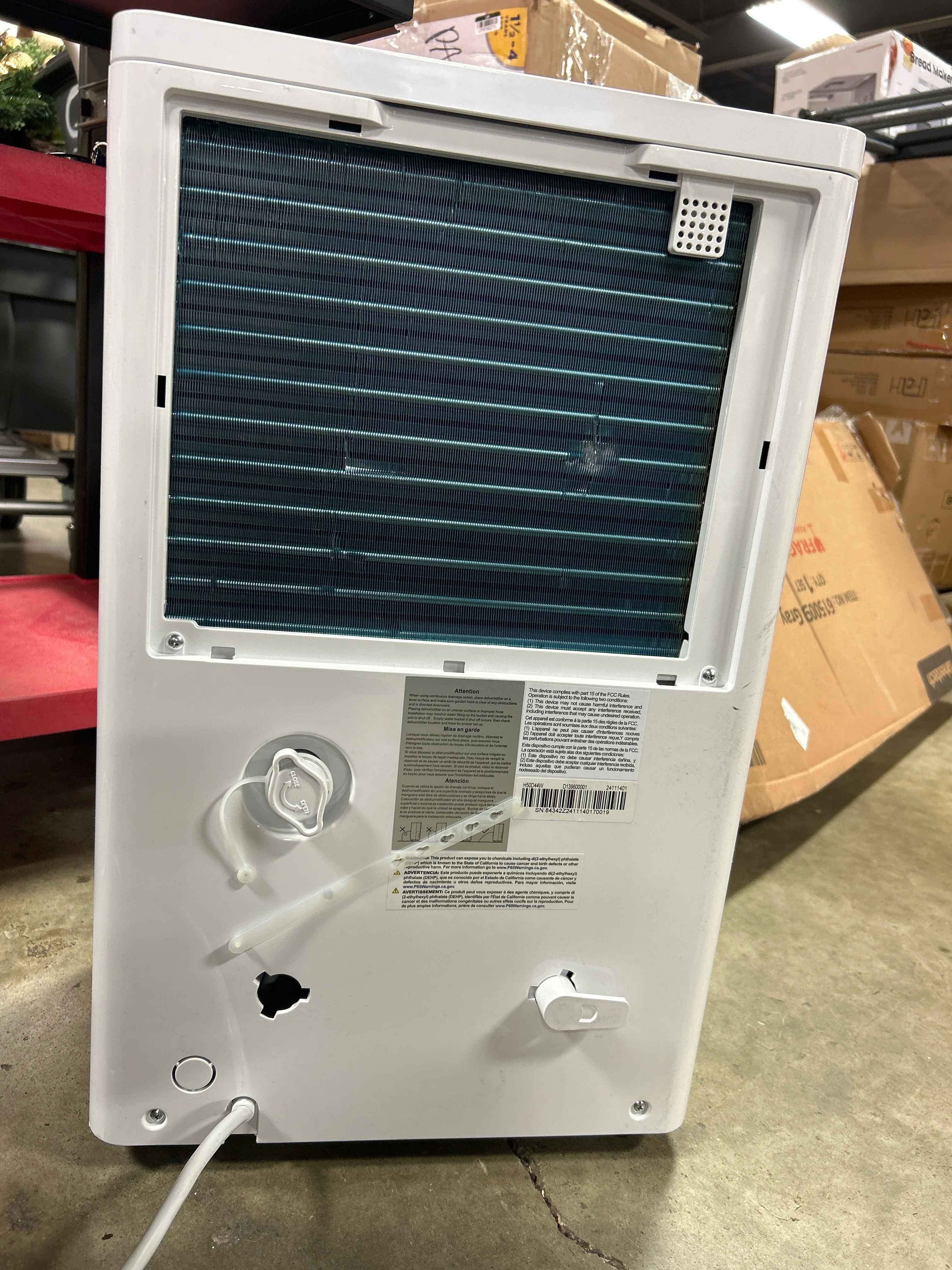 50-Pint Smart Dehumidifier with Pump - Image 3