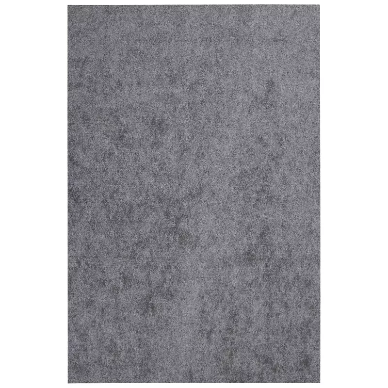 All Purpose Rug Pad Gray: Skid-Resistant Rectangle Carpet Pad 5'x8'