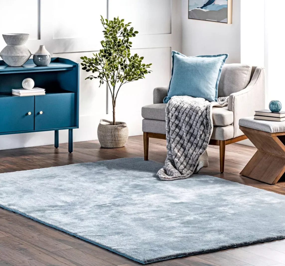 5x8 Loni Cozy Plush Machine Washable Shag Area Rug SHOWROOM ITEM