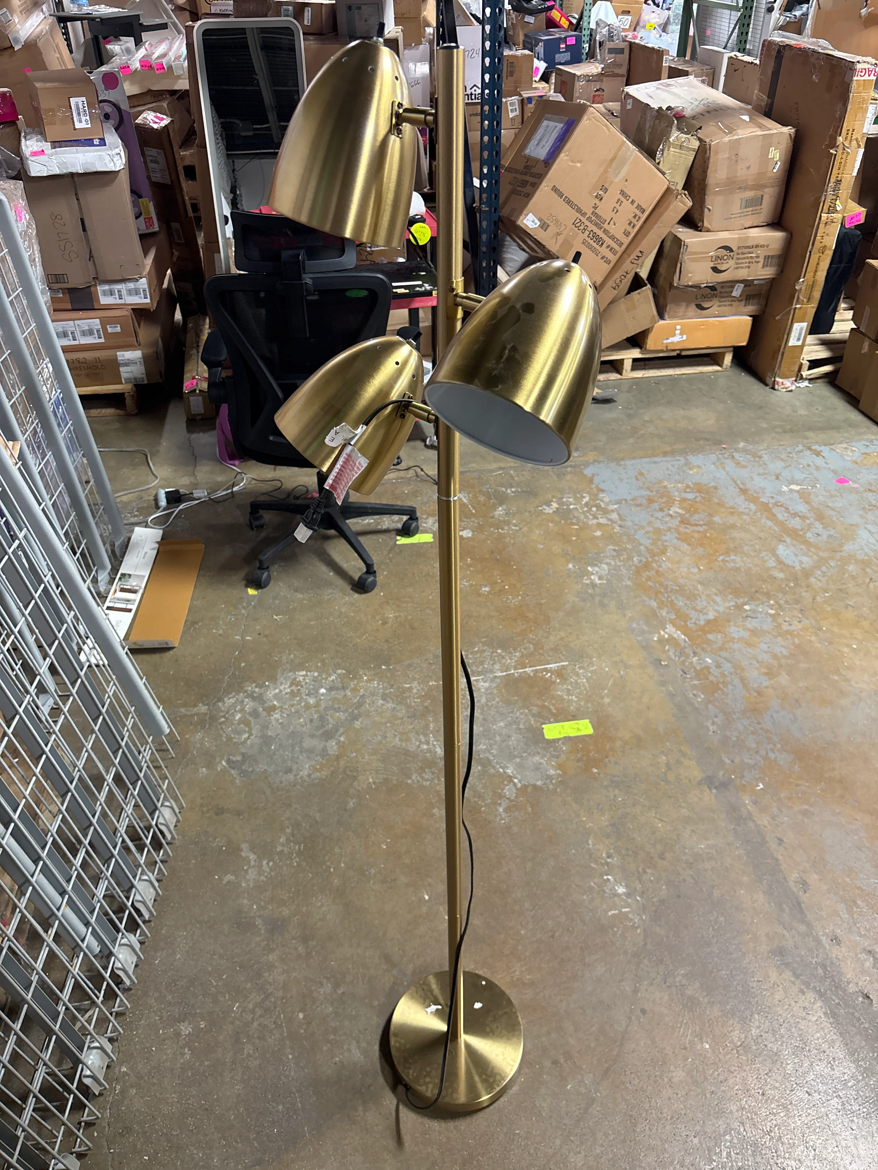 64" Mid Century Modern Tree Floor Lamp 3-Lights SHOWROOM ITEM - Image 2