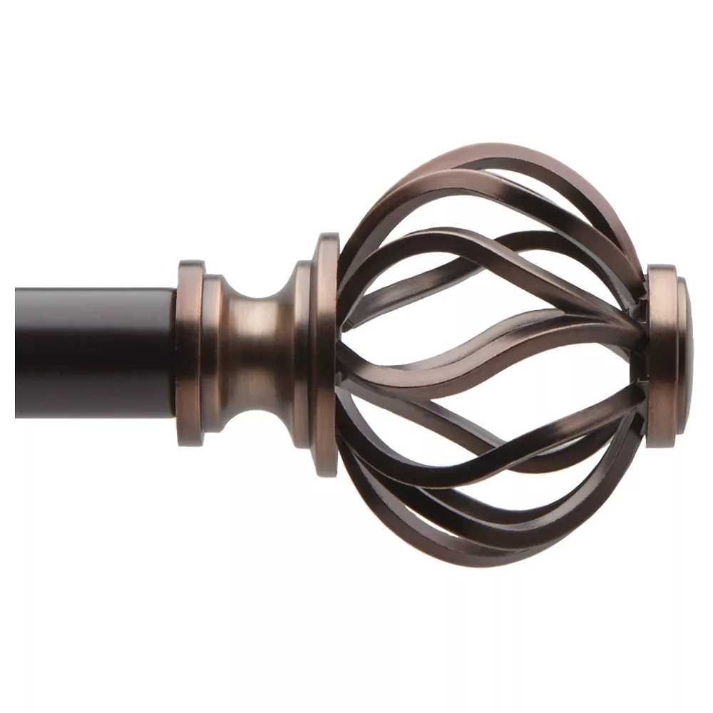 Loft Curtain Rod Oil Rubbed Bronze