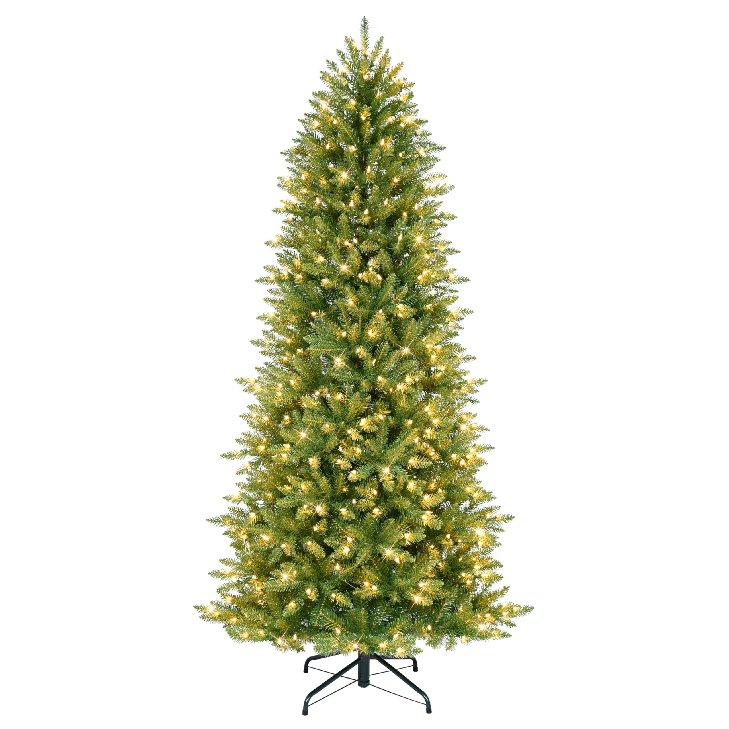 Prelit Fraser Fir Artificial Christmas Tree - Image 2