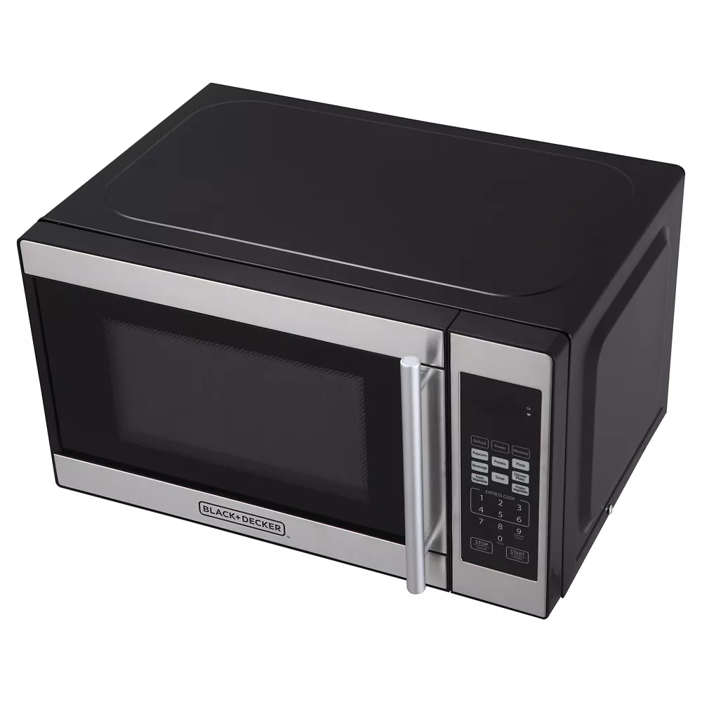 Microwave Oven Black: Countertop - Image 3