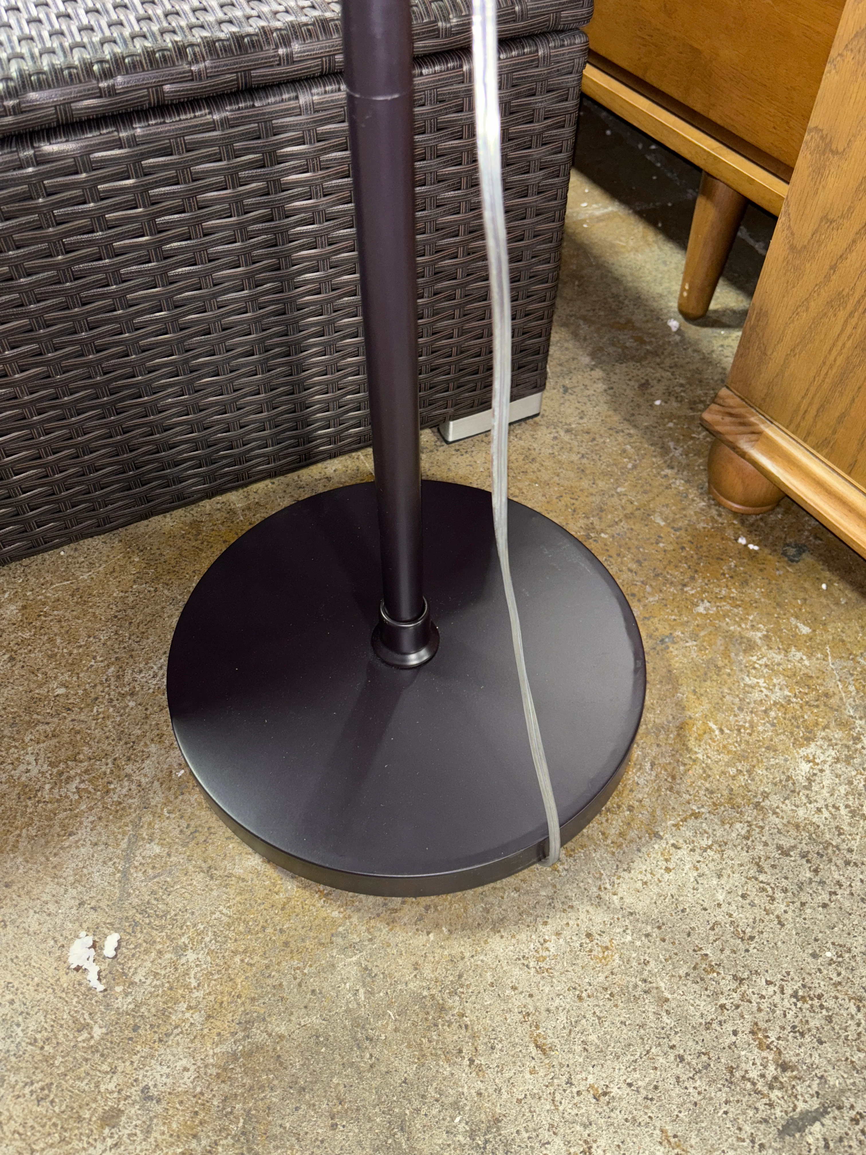 70"x16" Cantilever Drop Pendant Swing Arm Floor Lamp Brown SHOWROOM ITEM - Image 5