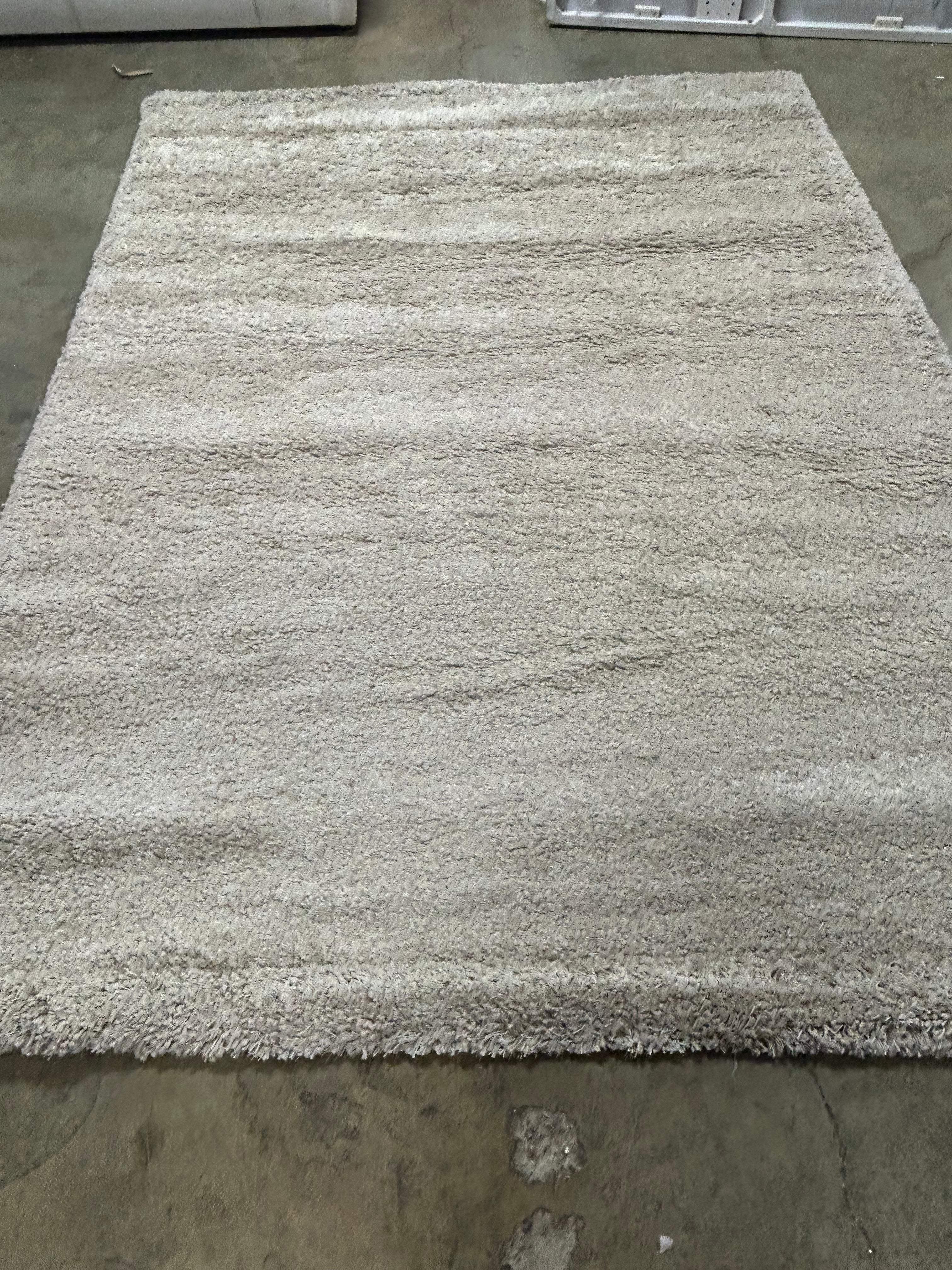 Solid Eyelash Woven Shag Rug Tan 7'1"X10' - Image 5