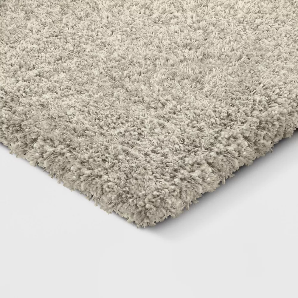 Solid Eyelash Woven Shag Rug Tan 7'1"X10' - Image 3