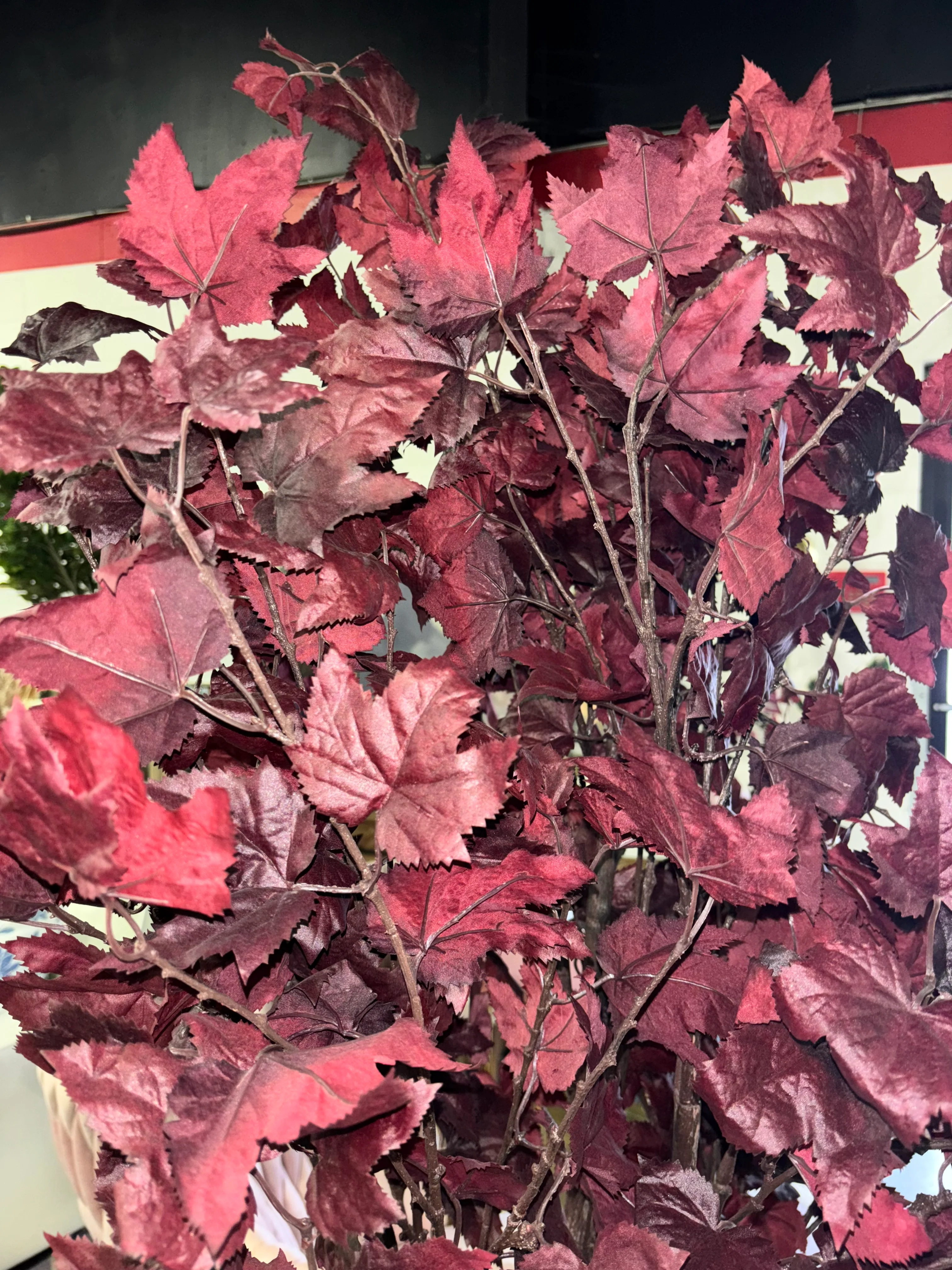 72" Artificial Fall Maple Tree SHOWROOM ITEM - Image 4