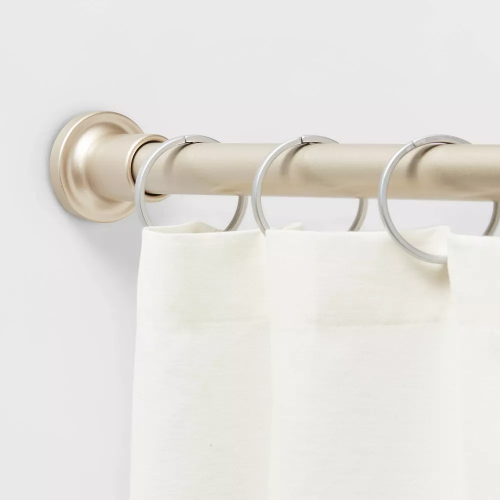 Dual Mount Cast Style Finial Shower Curtain Rod - Image 3