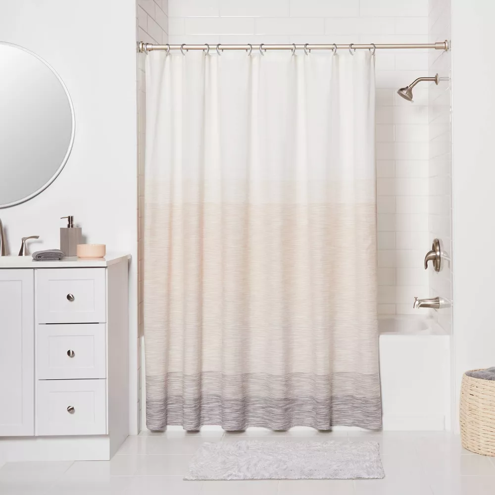 Dual Mount Cast Style Finial Shower Curtain Rod - Image 4