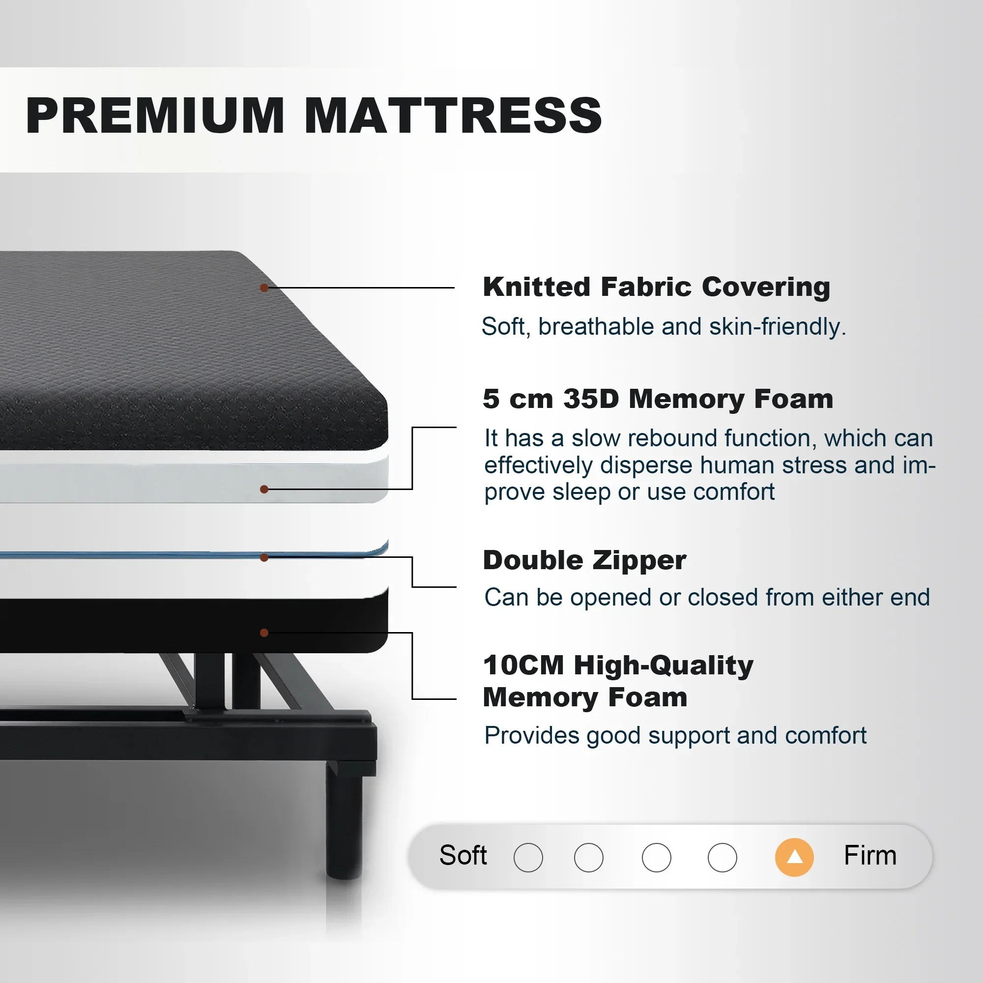 Electric Lift Bed for Seniors FRAME ONLY - Image 4