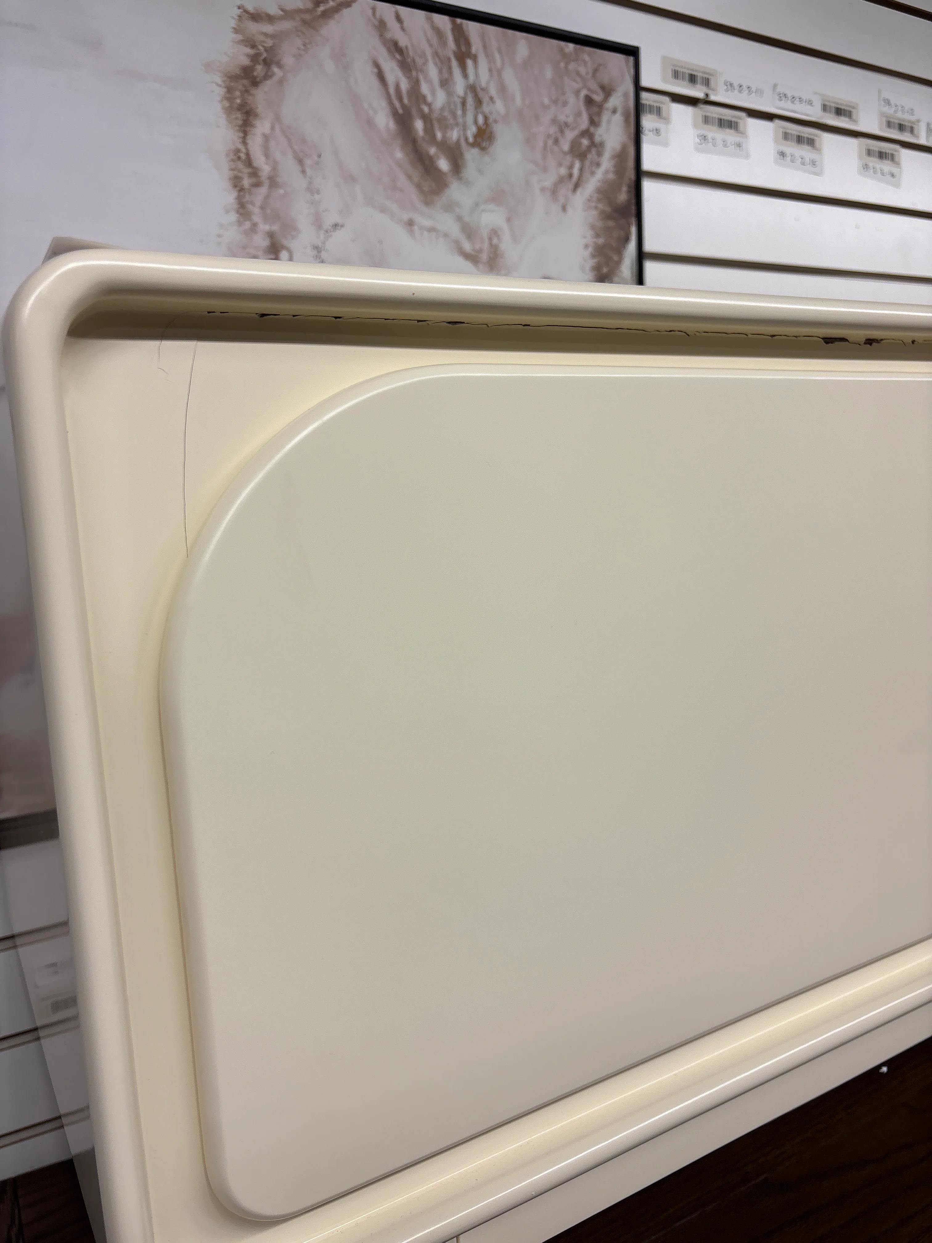 78.7"W Modern Storage TV Stand Beige Style Sideboard SHOWROOM ITEM - Image 3