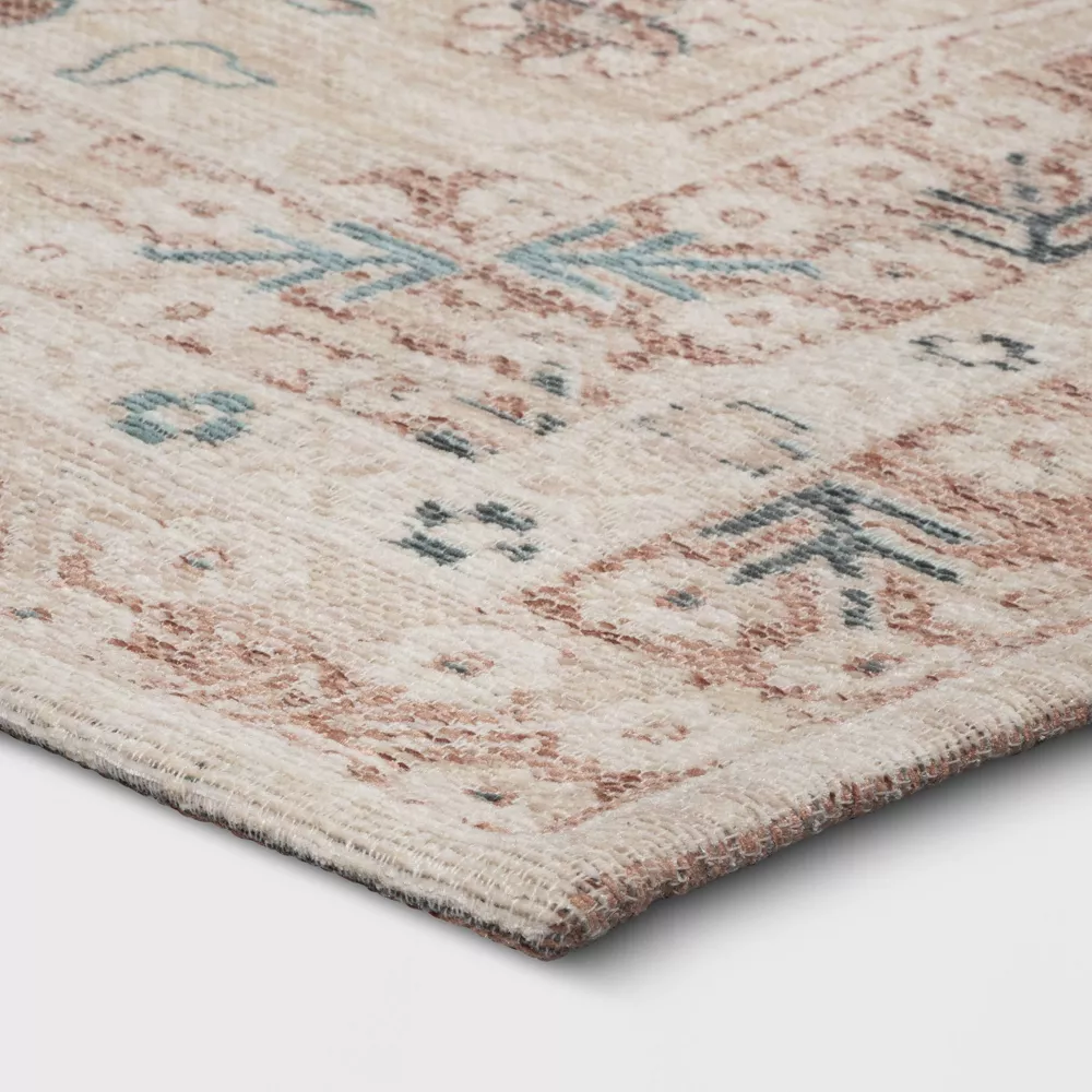 Border Flower Area Rug 7'x10' - Image 3