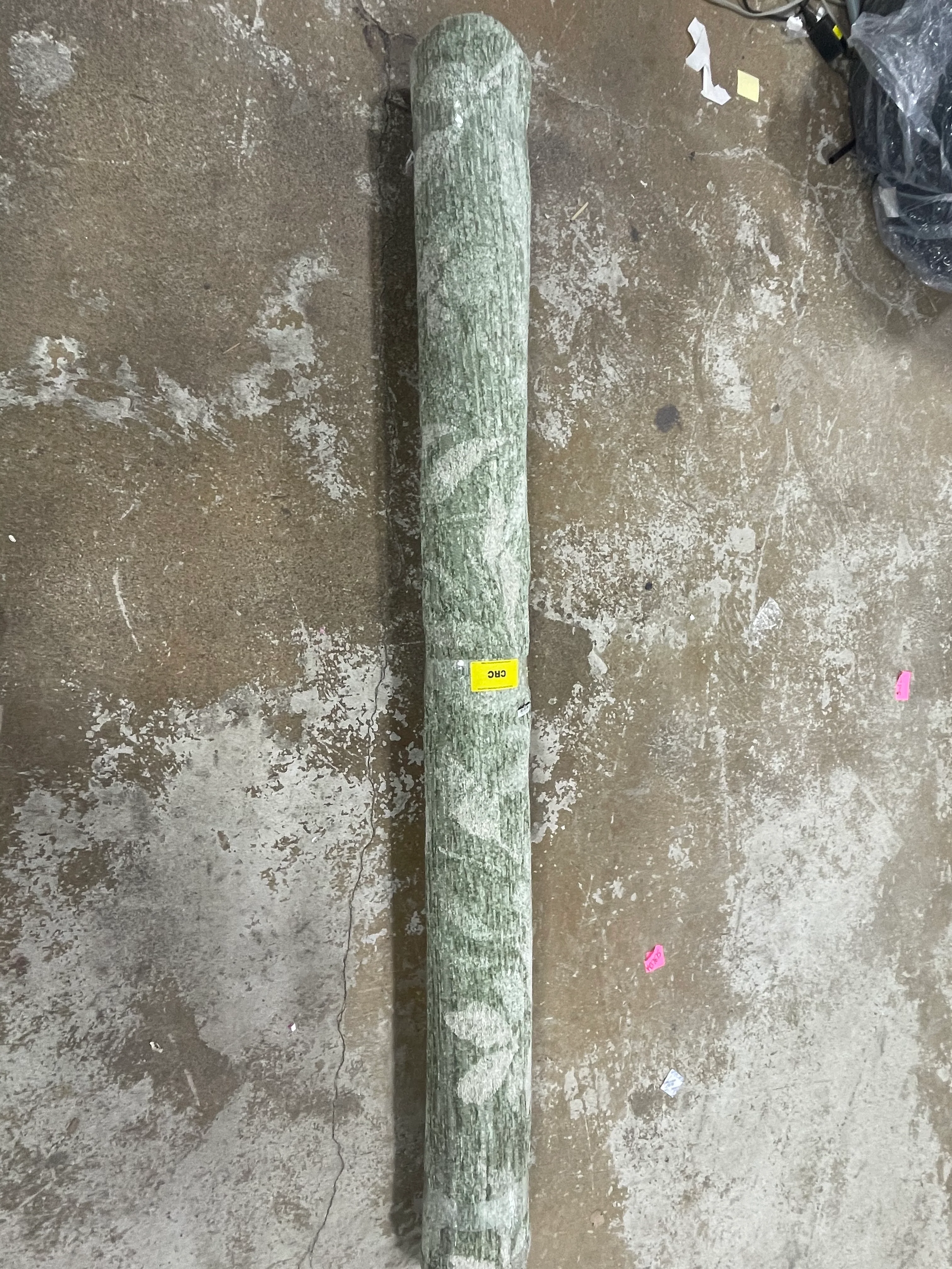 Botanical Flatweave Area Rug Green 7'x10' - Image 8