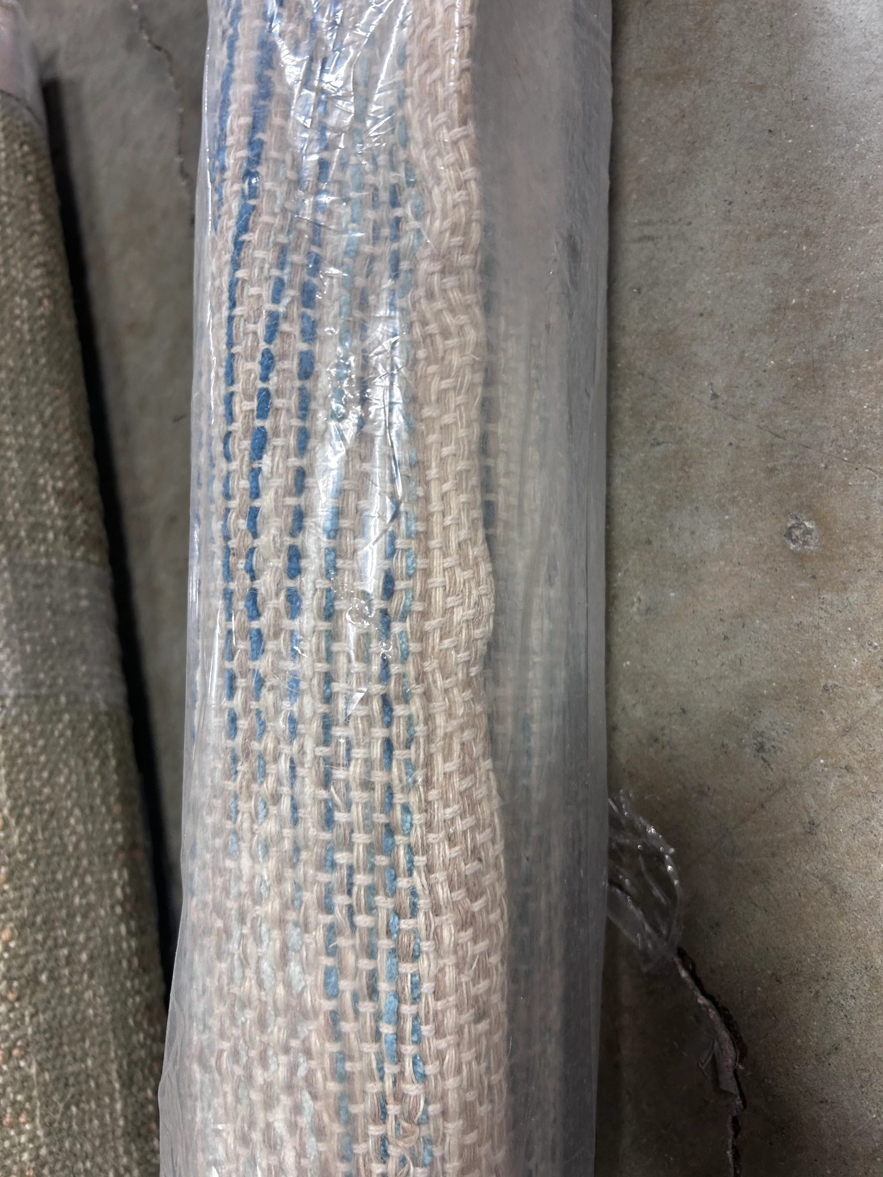 Woven Area Rug Indigo 7'x10' - Image 3