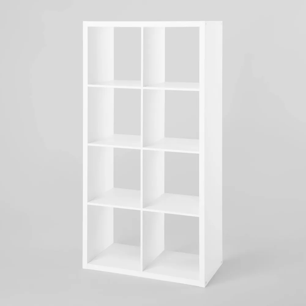 8 Cube Organizer White