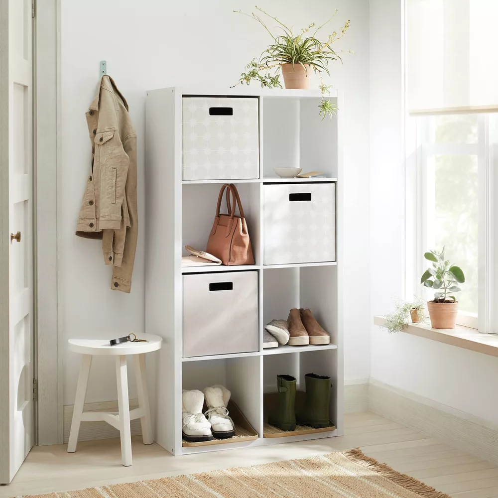 8 Cube Organizer White - Image 4
