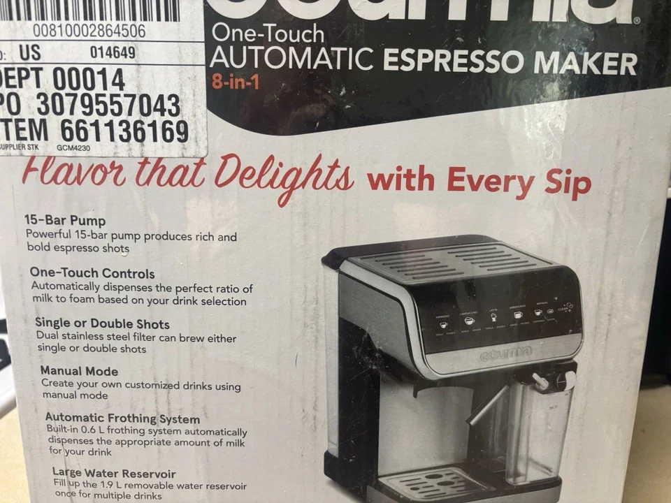 8-In-1 One-Touch Automatic Frothing Coffee Maker - Image 2