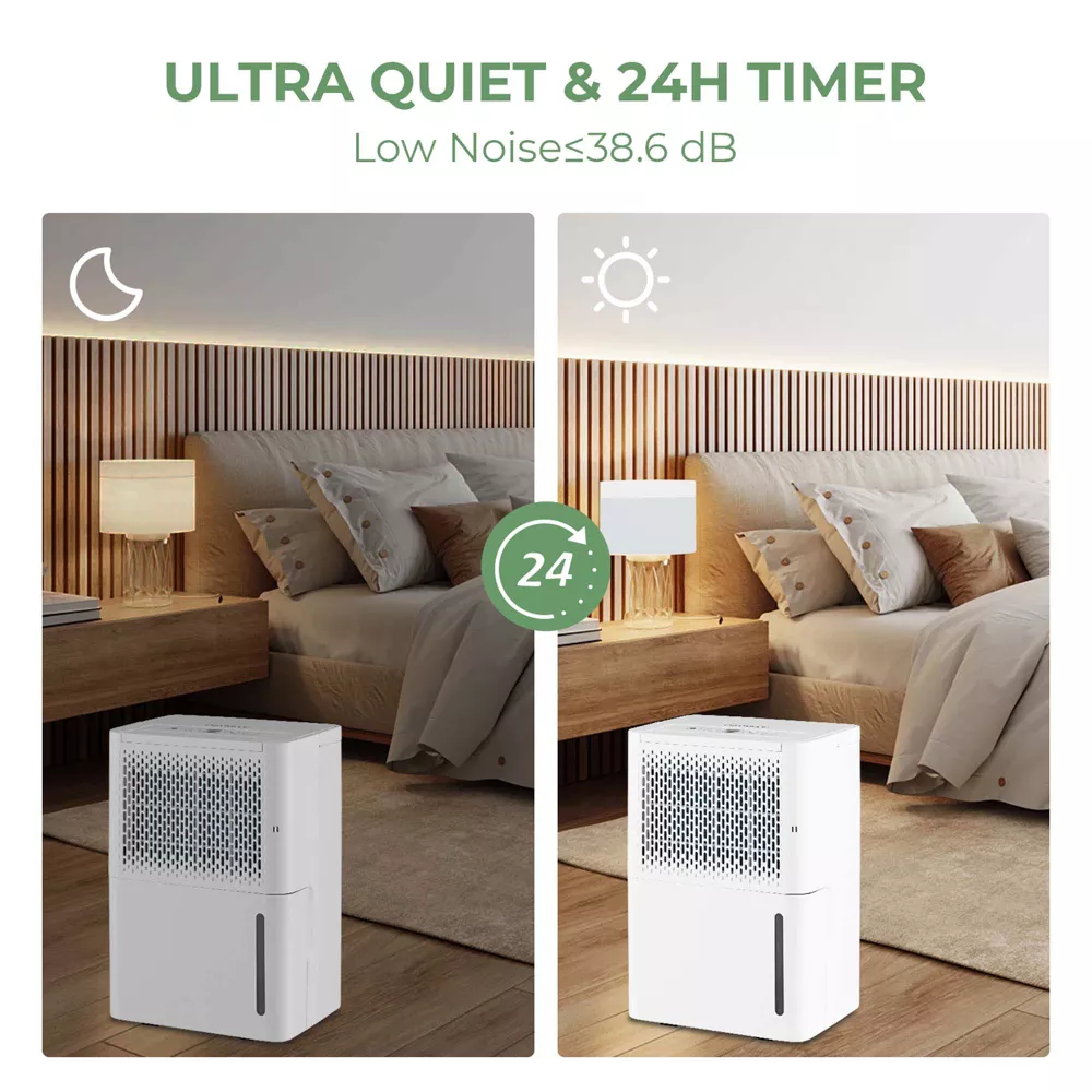 8-Pint(DOE) Dehumidifier with Energy Efficient Automatic Shutoff - Image 3