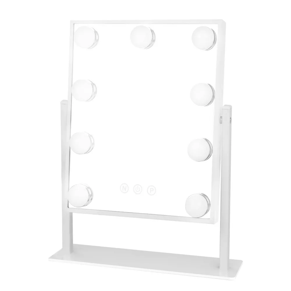 9-LED Bathroom Vanity Mirror White