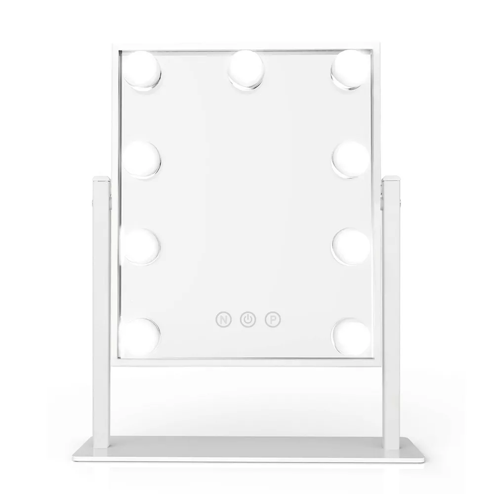 9-LED Bathroom Vanity Mirror White - Image 2